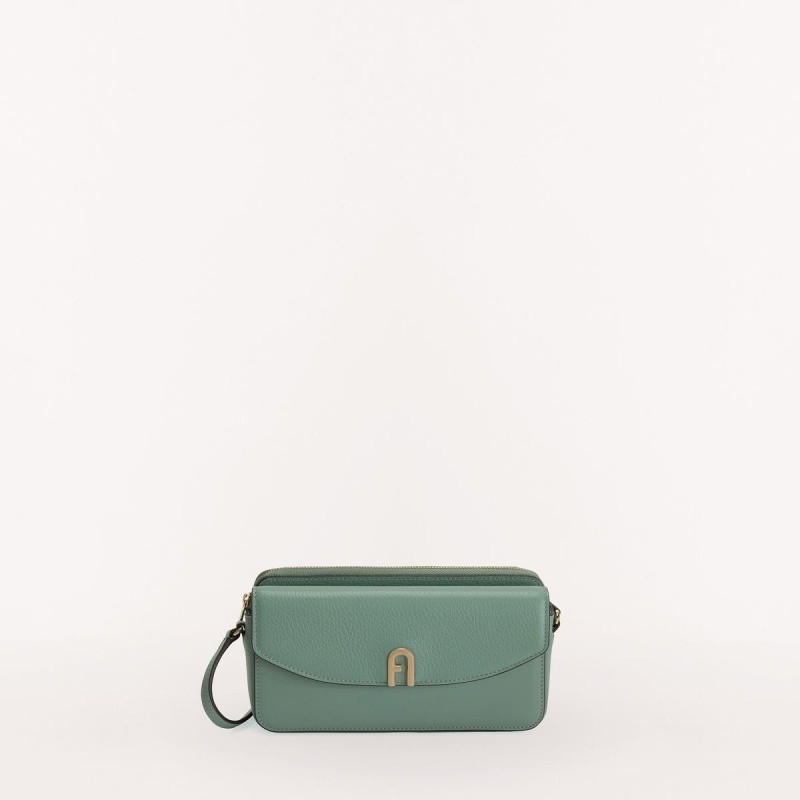 Sac Mini Furla PRIMULA Femme Vert | 4790-EWUNQ