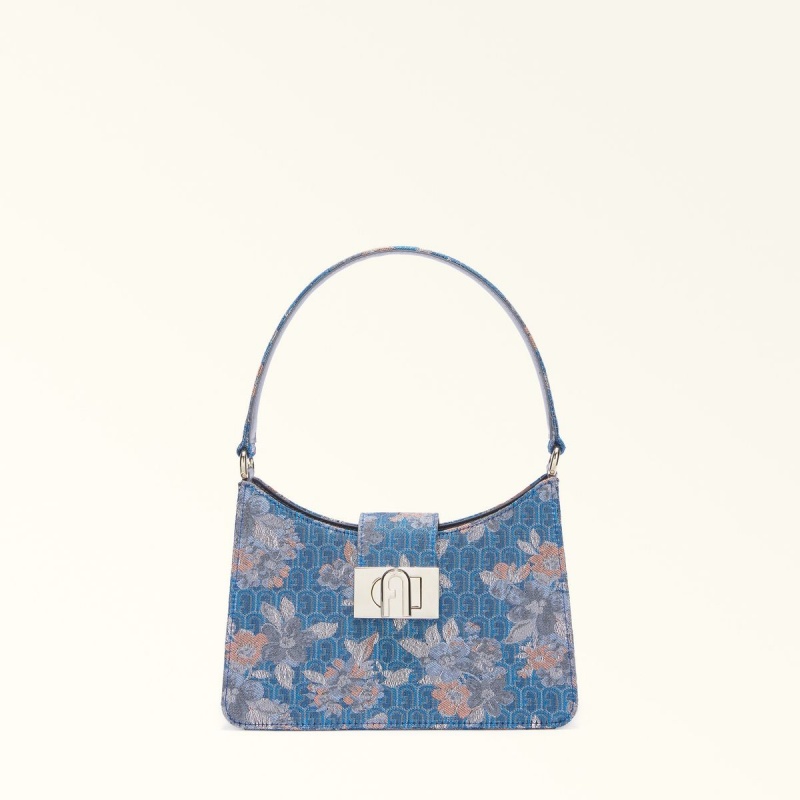 Sac Porté Épaule Furla 1927 Femme Fleur | 0369-LFOGZ