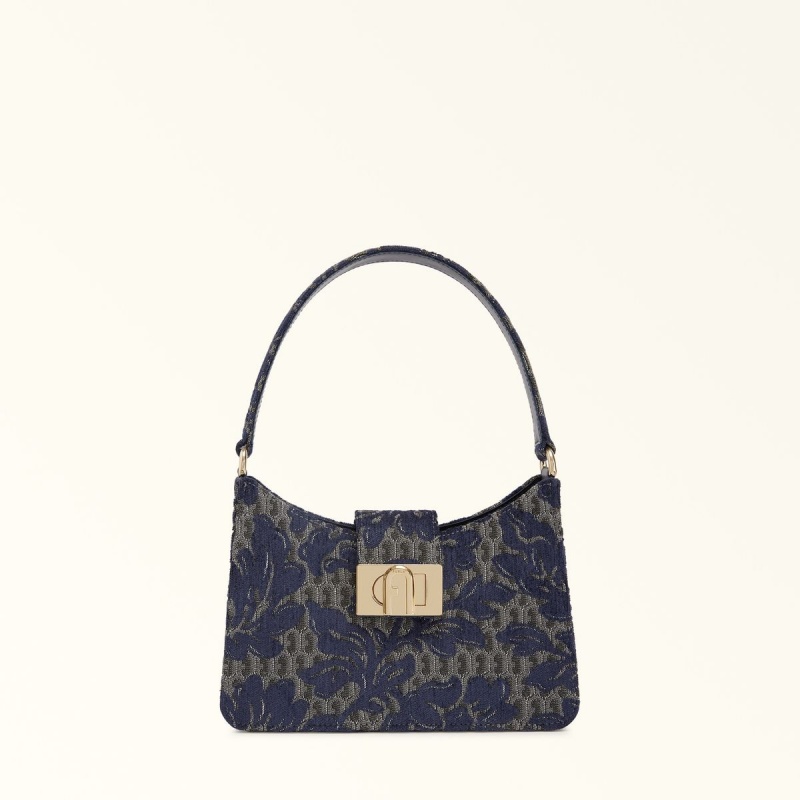 Sac Porté Épaule Furla 1927 Femme Noir | 8352-IVBKG