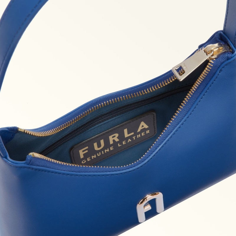 Sac Porté Épaule Furla DIAMANTE Femme Bleu Marine | 2796-PILAC