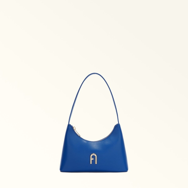 Sac Porté Épaule Furla DIAMANTE Femme Bleu Marine | 2796-PILAC