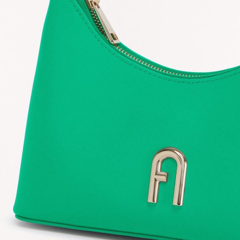 Sac Porté Épaule Furla DIAMANTE Femme Vert | 2319-SZJKT