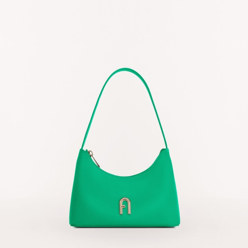 Sac Porté Épaule Furla DIAMANTE Femme Vert | 2319-SZJKT