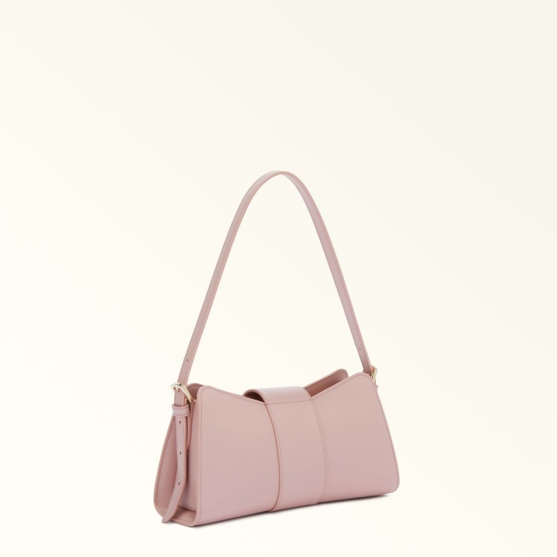 Sac Porté Épaule Furla METROPOLIS REMIX Femme Rose | 1526-TGFOV