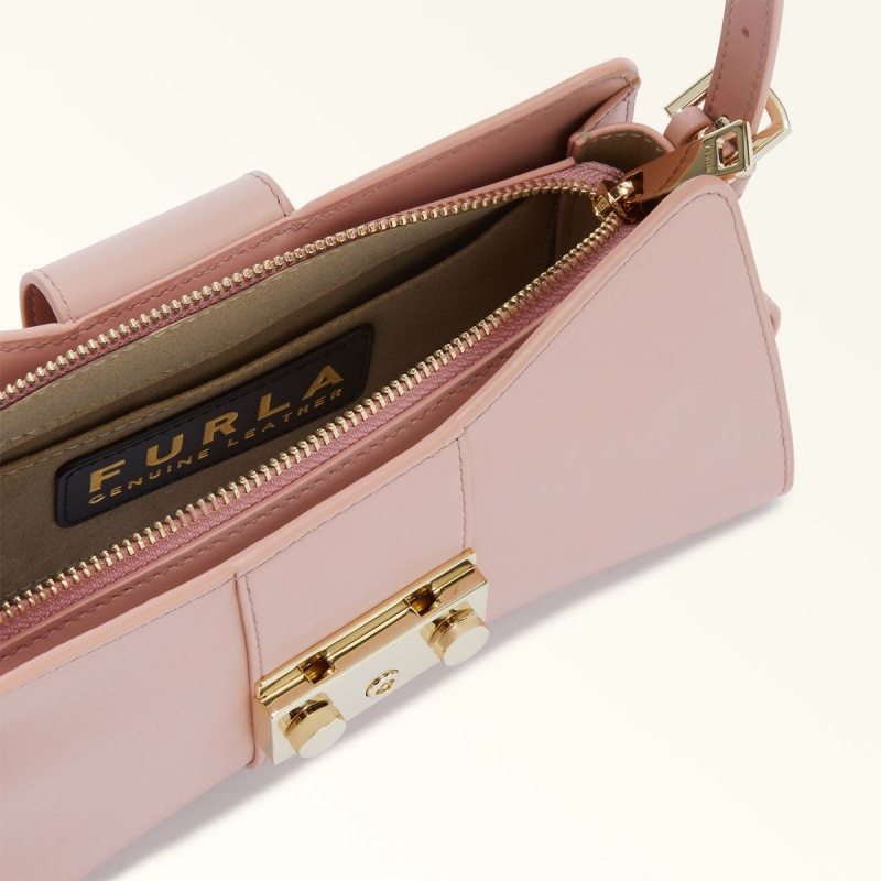 Sac Porté Épaule Furla METROPOLIS REMIX Femme Rose | 1526-TGFOV