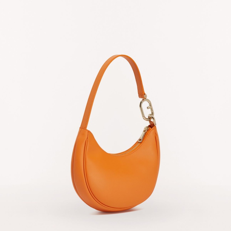 Sac Porté Épaule Furla PRIMAVERA Femme Orange | 1470-UVTNG