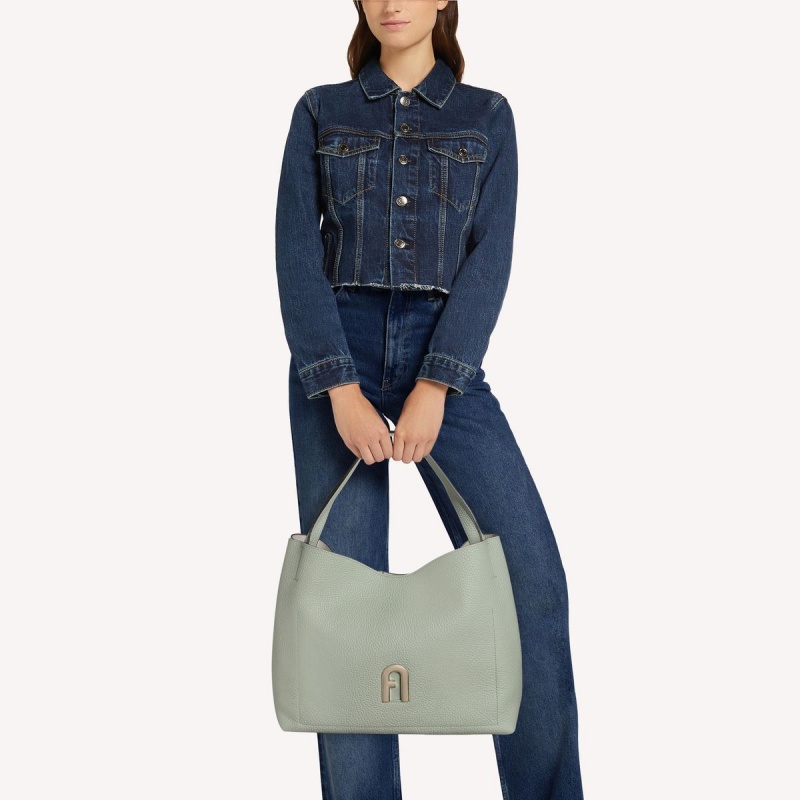 Sac Porté Épaule Furla PRIMULA Femme Menthe | 2895-MFLZD