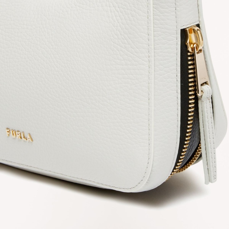 Sac Porté Épaule Furla SKYE Femme Blanche | 0715-PGYTA