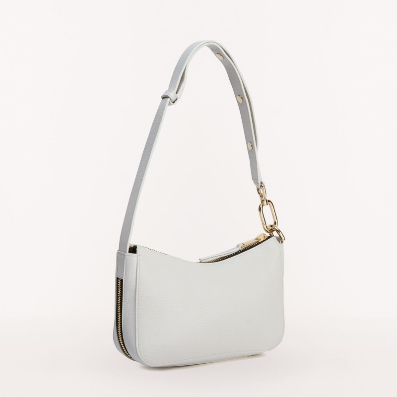 Sac Porté Épaule Furla SKYE Femme Blanche | 0715-PGYTA