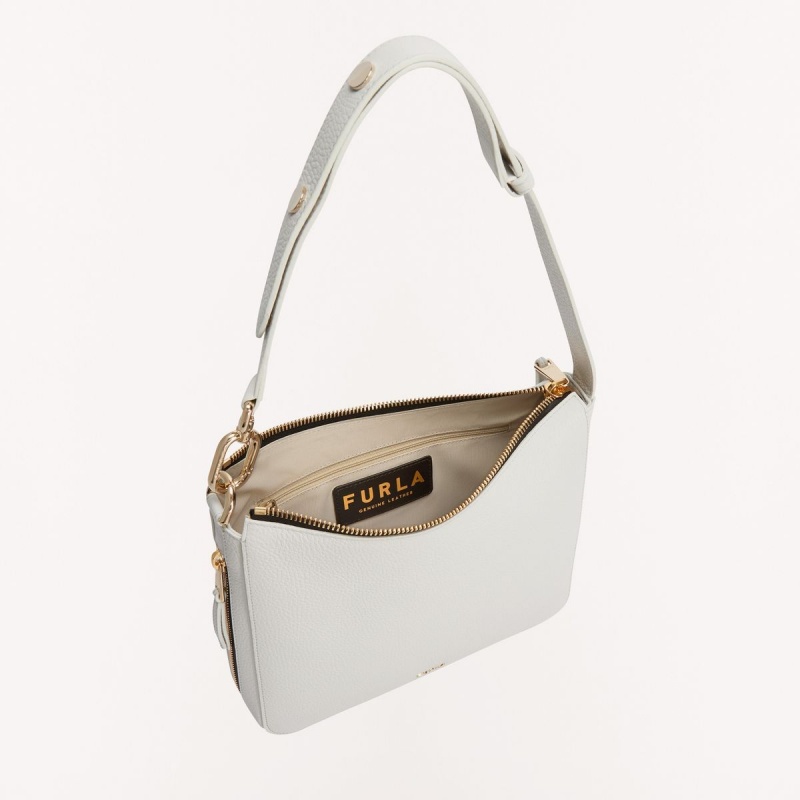 Sac Porté Épaule Furla SKYE Femme Blanche | 9504-DIRKT