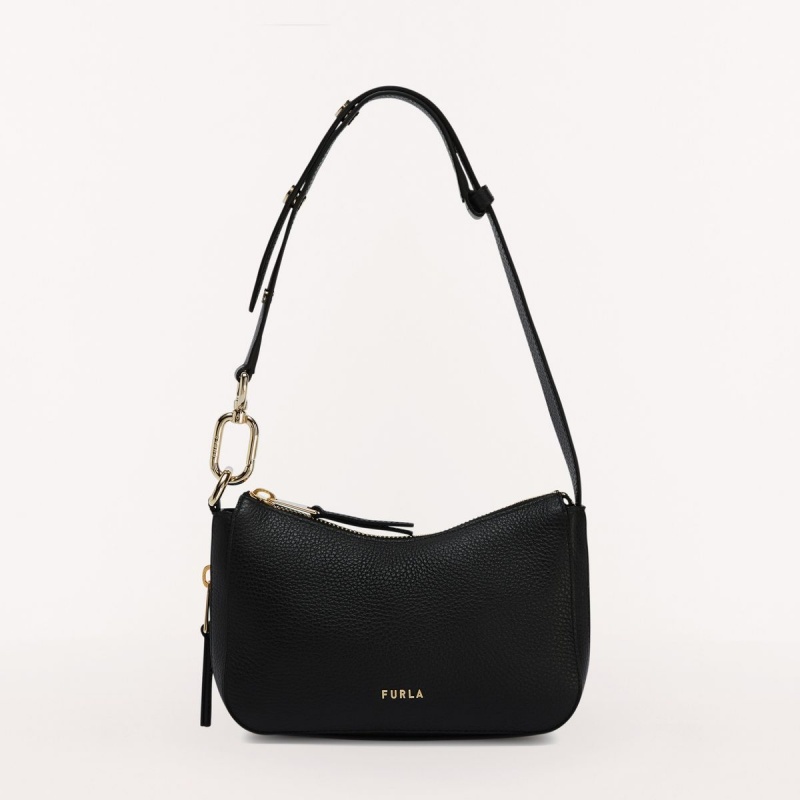 Sac Porté Épaule Furla SKYE Femme Noir | 3621-JLMFW