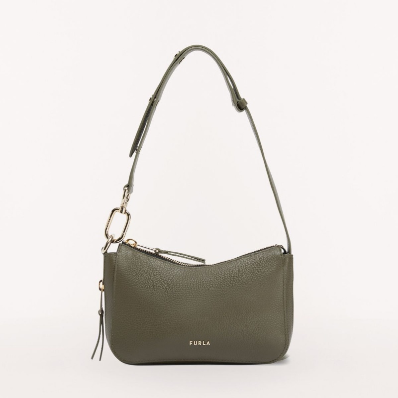 Sac Porté Épaule Furla SKYE Femme Vert Olive | 6928-WPSKF