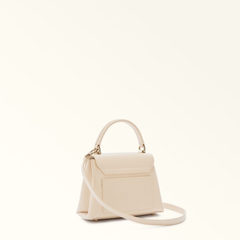 Sac a Main Furla 1927 Femme Blanche | 0365-BUFVT