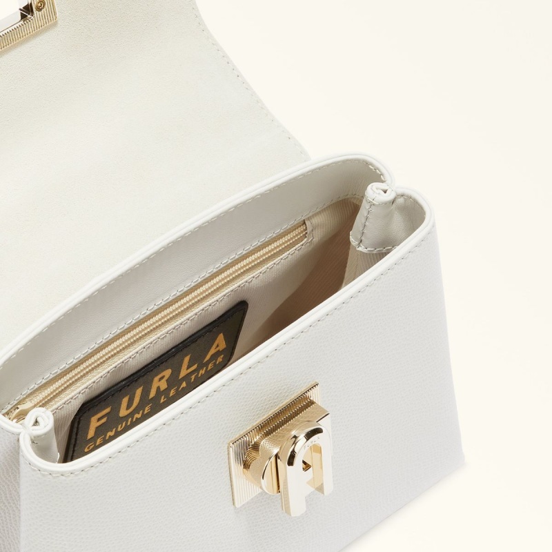 Sac a Main Furla 1927 Femme Blanche | 2609-LFUCS