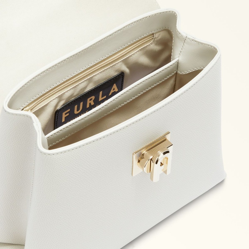 Sac a Main Furla 1927 Femme Blanche | 3602-VICEX