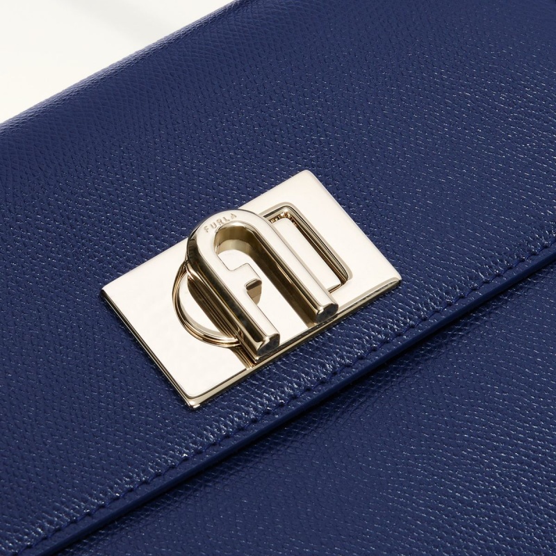 Sac a Main Furla 1927 Femme Bleu Marine | 6245-RQCHO