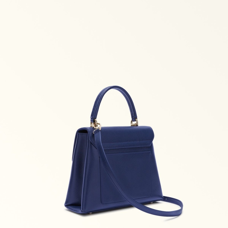 Sac a Main Furla 1927 Femme Bleu Marine | 6245-RQCHO