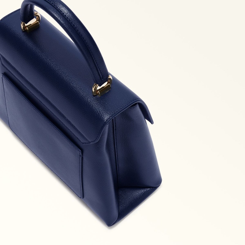 Sac a Main Furla 1927 Femme Bleu Marine | 6245-RQCHO