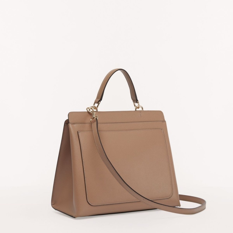 Sac a Main Furla 1927 Femme Marron | 0172-JRTGB