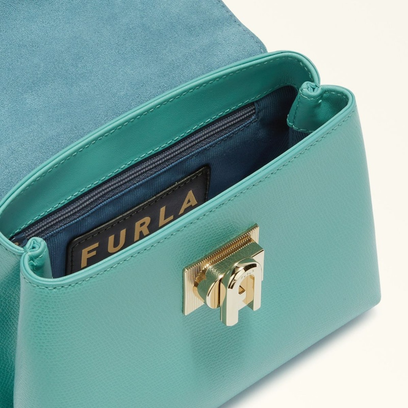 Sac a Main Furla 1927 Femme Menthe | 4709-DORFN