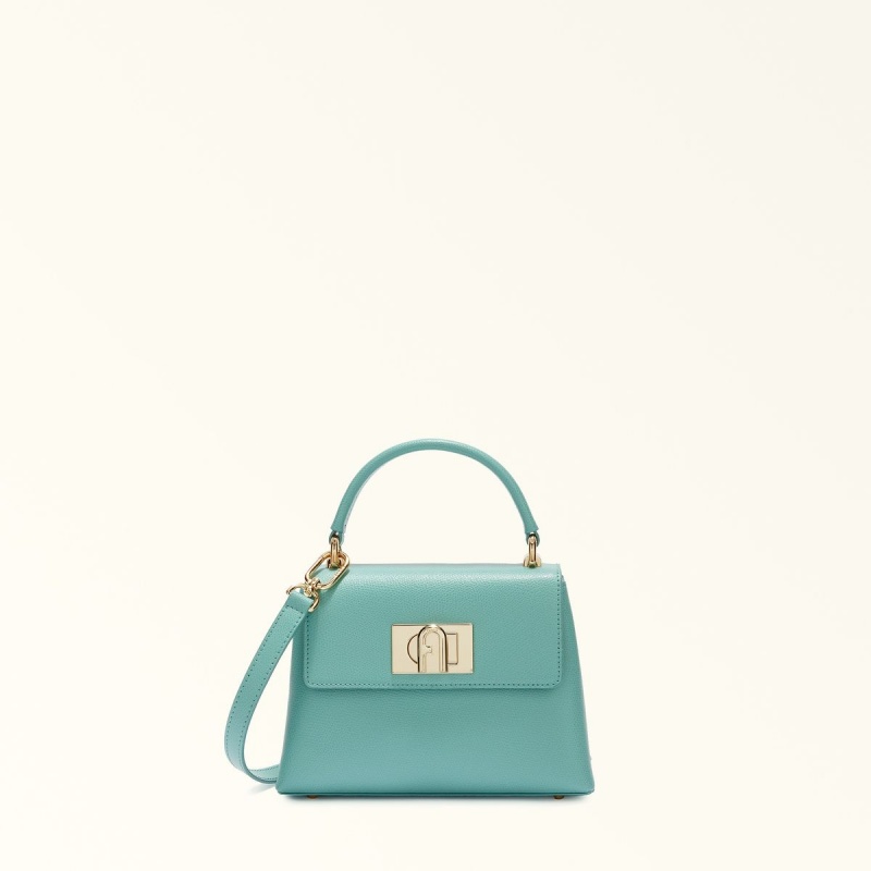 Sac a Main Furla 1927 Femme Menthe | 4709-DORFN