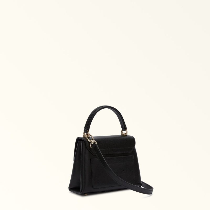 Sac a Main Furla 1927 Femme Noir | 6104-NHJVE