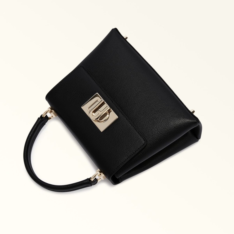 Sac a Main Furla 1927 Femme Noir | 6104-NHJVE