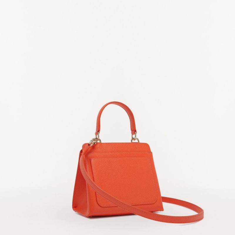 Sac a Main Furla 1927 Femme Orange | 9053-LWKBN