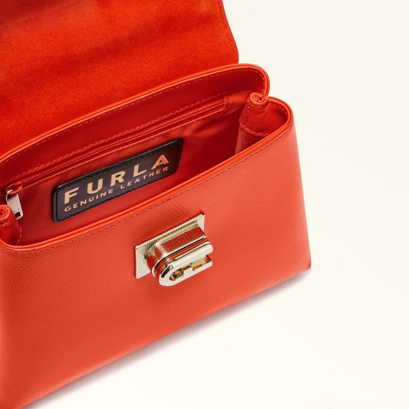 Sac a Main Furla 1927 Femme Rouge | 3127-EPXQG