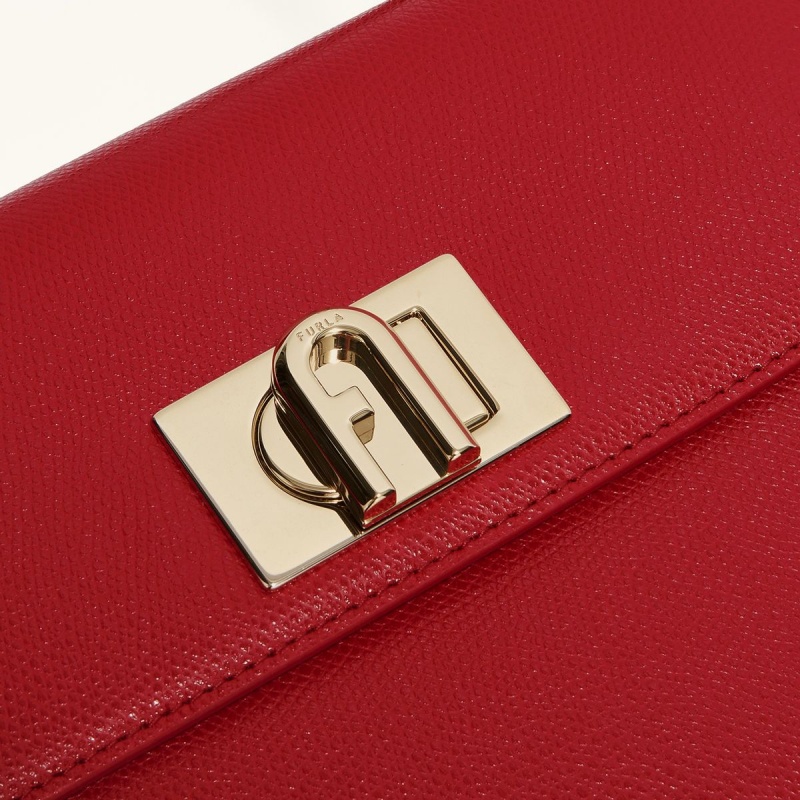 Sac a Main Furla 1927 Femme Rouge | 8974-JMAYV