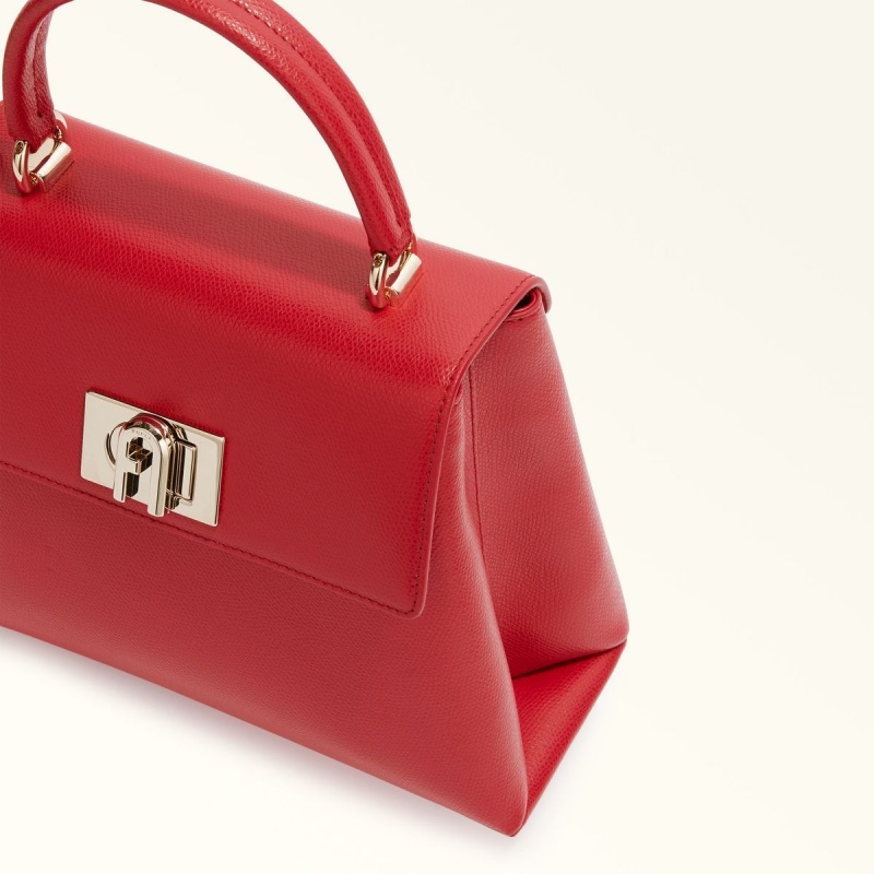 Sac a Main Furla 1927 Femme Rouge | 8974-JMAYV