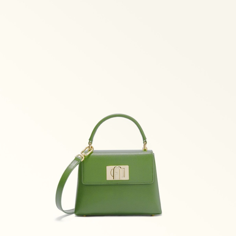 Sac a Main Furla 1927 Femme Vert Foncé | 8461-RWXKD