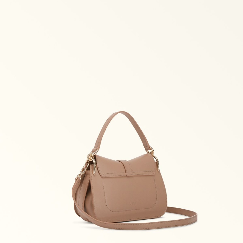 Sac a Main Furla FLOW Femme Cafe | 0526-CSFXP