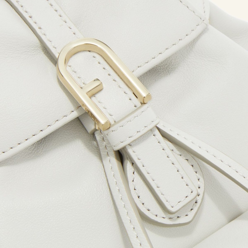 Sacs à Dos Furla FLOW Femme Blanche | 4031-STWXJ