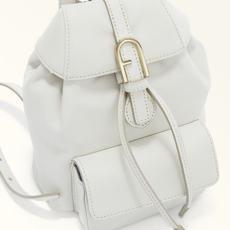 Sacs à Dos Furla FLOW Femme Blanche | 4031-STWXJ