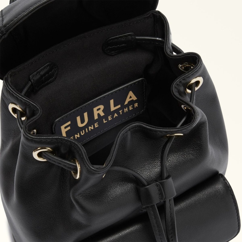 Sacs à Dos Furla FLOW Femme Noir | 2098-ELUOC