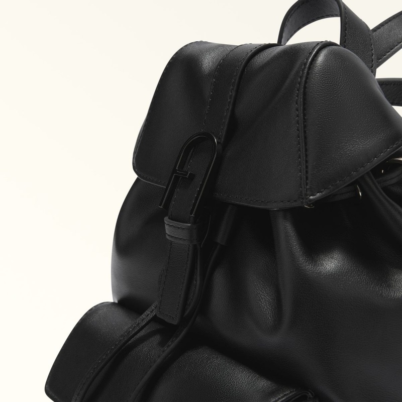 Sacs à Dos Furla FLOW Femme Noir | 3920-EDRVP